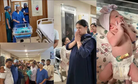 Joyful Tears as Baby Girl is Born After 52 Years in Family