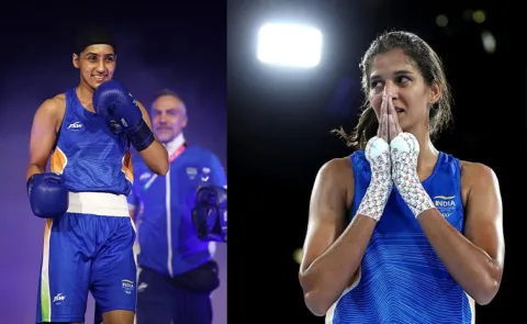  Preeti Pawar Clinch Gold Medal 1st Boxing Gold In CWG 2026