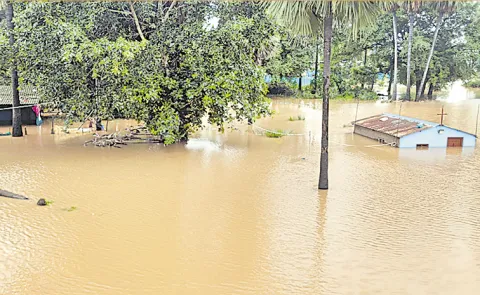 Godavari River Water Levels Increasing At Bhadrachalam