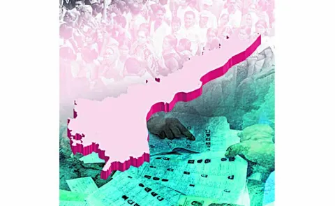 Kurnool has the highest number of voters and Polavaram has the lowest