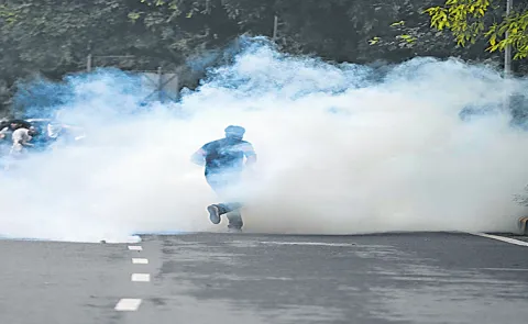 Explanation of Tear gas