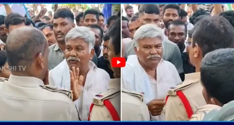 Kethireddy Pedda Reddy Warning To AP Police In Tadipatri 1