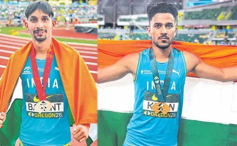 India wins two medals at the World Under 20 Athletics Championships6