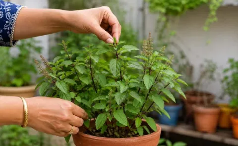 Tulsi Plant Care Tips For  A Green Healthy And Spiritual Home