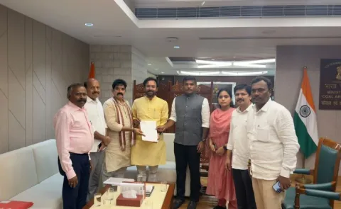 YSRCP Leaders Meet Union Minister Kishan Reddy to Stop Illegal Mining in Panchadarla