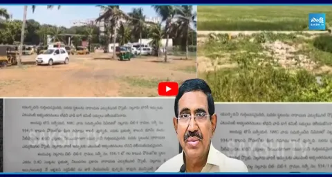 Narayana Big Sketch On Government Land 1