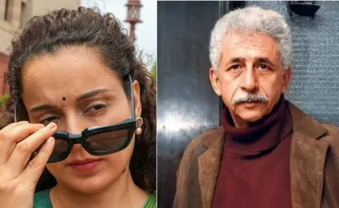 Kangana Ranaut slams Naseeruddin Shah over his remarks on Bollywood's silence