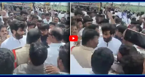 Byreddy Siddharth Reddy Vs AP Police In Kurnool 1
