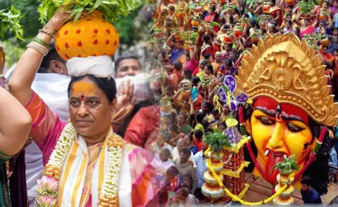 Grand Finale of Bonalu Celebrations: Minister Konda Surekha