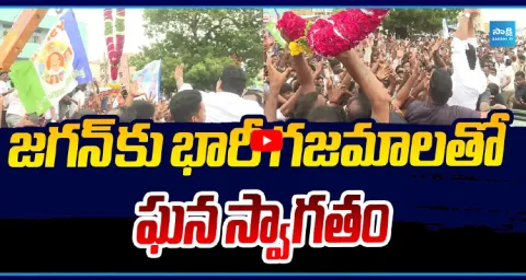 Kurnool People Grand Welcome to YS Jagan 1