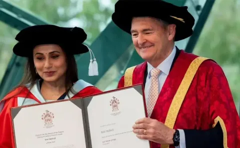 Rani Mukerji Receives Honorary Doctorate From La Trobe University