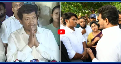 Seediri Appalaraju Emotional Words After Release From Jail 1