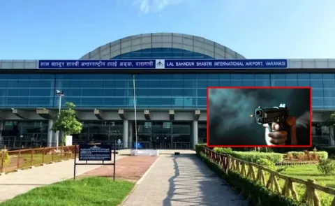 Air India passenger Suffer Gun Misfire at Varanasi airport13
