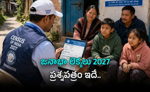 Census 2027 The 40 Questions India Will Ask You Full List Key Details