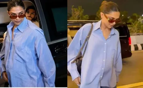 Deepika Padukone Ditches Baby Bump In Airport
