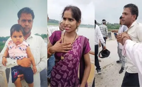 Man Throws Her Daughter Into Yamuna