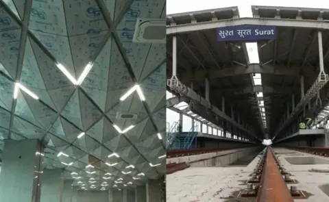 Mumbai-Surat Bullet Train Stations Take Shape Ahead of 2027 Launch12