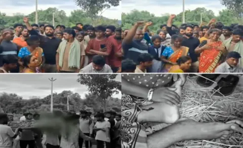 Youth Dies in Parvathipuram Manyam: Locals Protest Against Police 