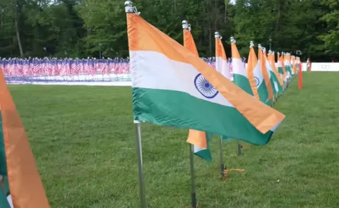 Indian-American community sets Guinness World Record for largest flagpole numbers13