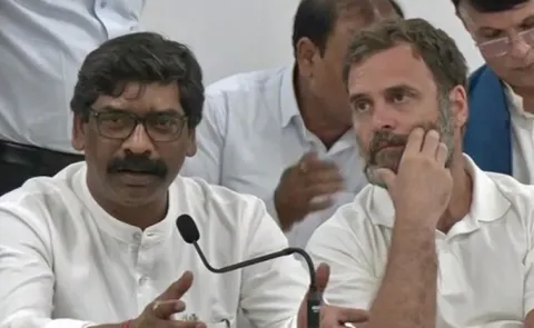 Congress Rahul Gandhi Wrote Letter To CM Hemant Soren14