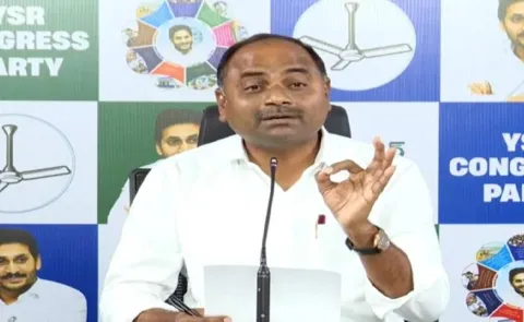 YSRCP MLA Tatiparthi Chandra Sekhar Slams AP Police