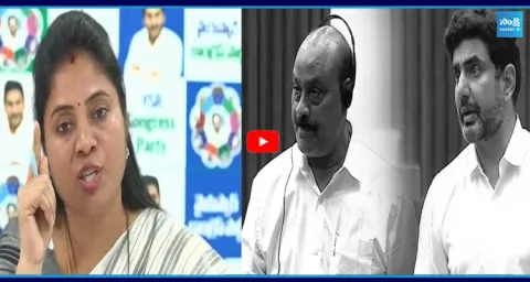 Pushpa Sreevani Mass Counter To Atchannaidu, Lokesh Council Comments 1