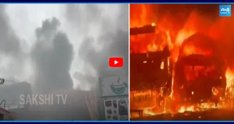 Massive Fire Mishap At NSB Car Garage 1