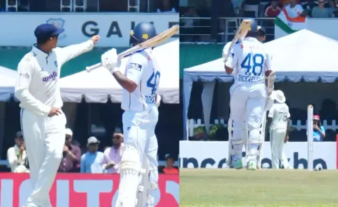 I Will take you to IPL: Jaiswal Mind Game Leads Dickwella throws wicket