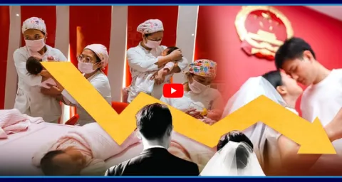 Chinas Marriage Rate Drop To Record Low 1