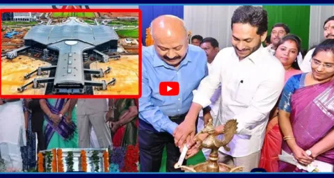 YS Jagan Interesting Post On Inauguration Of Bhogapuram Airport  1
