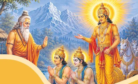 Funday Devotional Story On Lord Krishna Blesses Sage Sutapa Story