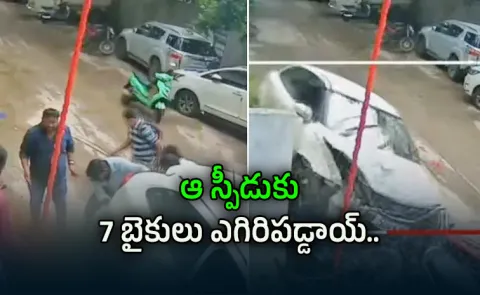  Driver Causes Havoc in Hyderabads Borabanda