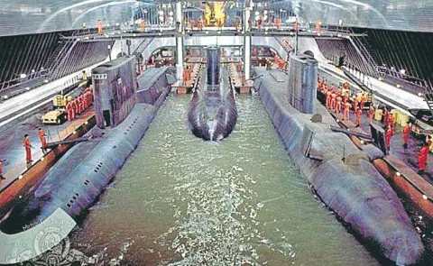 Nuclear submarine taking shape in Visakhapatnam
