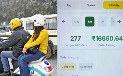 Bengaluru College Student Works As Rapido Driver For 3 Months12