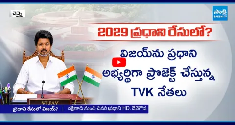 TVK Leaders Projecting CM Vijay For 2029 PM Post 1