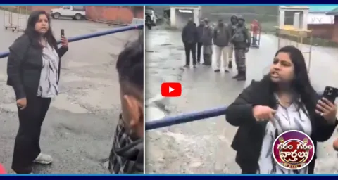 Young Women Lashes Out At Indian Army  1