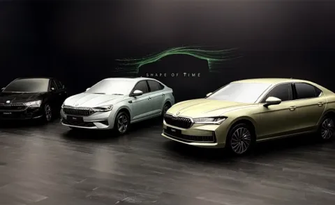 Big Comeback Skoda Relaunches Diesel Cars in India Superb TDI Octavia RS Back