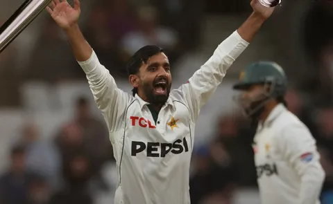 Pakistan-Spinner Ali Usman-Break-Massive-Record-Fifer-Vs ENG-1st Test