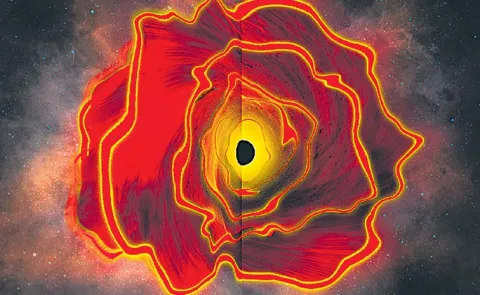 Black Hole Star James Webb Telescope Mysterious Space Discovery