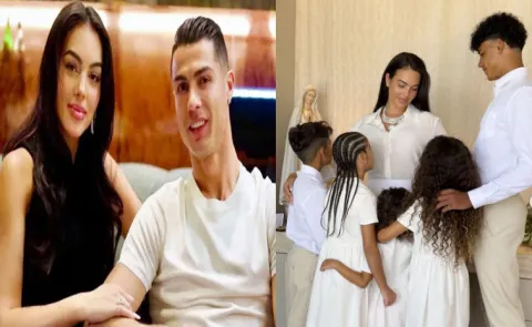 Georgina adopts Ronaldo 3 children 1 week after Their marriage Report