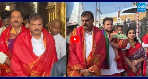 Botsa Satyanarayana Visits Tirumala Tirupathi Temple 1