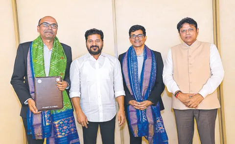CM Revanth Reddy team meets with Cambridge university academics