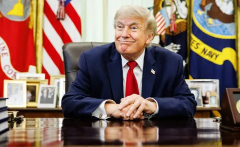 Trump hits back at Canada with 51st state jibe amid tariff row
