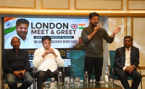 CM Revanth Reddy Meet and Greet Held Grandly in London