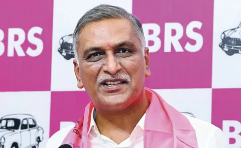 Harish Rao Comments on Revanth Reddy over School Uniforms