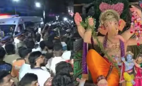 Mumbai Mazgaon Clash Tension Erupts Over Alleged Egg Throwing on Ganesh Procession