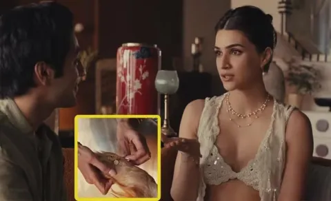 Kriti Sanons Raksha Bandhan Ad Sparks Online Backlash Over Outfit and Dog Scene