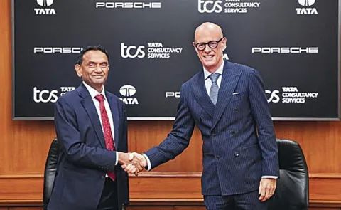 TCS Acquire Porsche IT Unit Rs 3574 Crore AI Automotive Deal