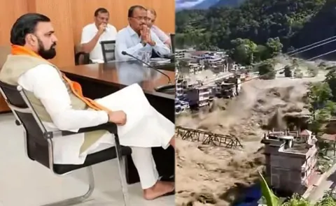 Bihar Cm Directs Alertness As Nepal Flash Floods Threaten Gandak River