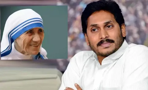 YS Jagan pays tribute to Mother Teresa